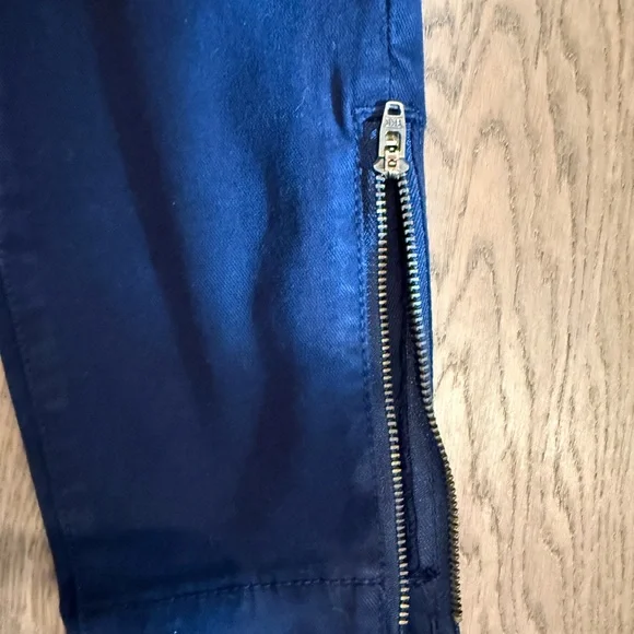 Joie Utility Moto Skinny Pants – Navy Blue | Size 27 - Picture 4 of 5